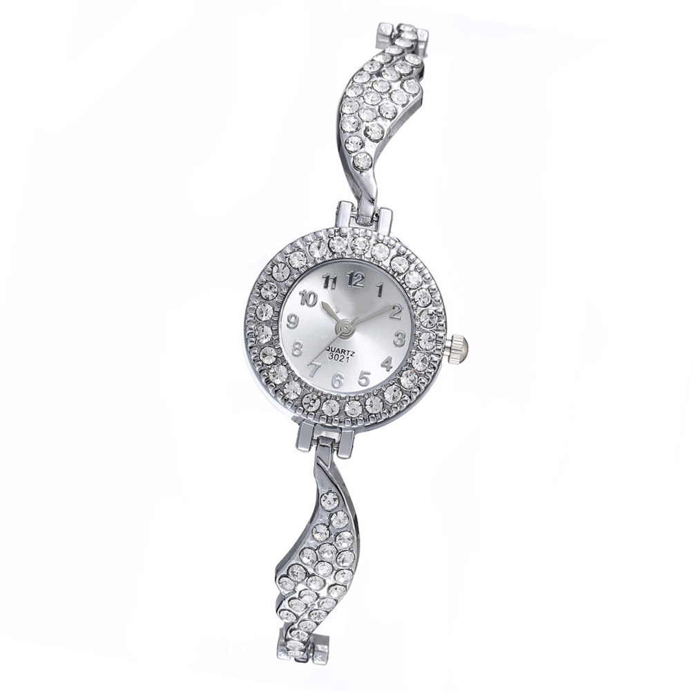 Luxury Watch Gift For Her - 1Pcs Elegant Wing Shaped Rhinestone Quartz