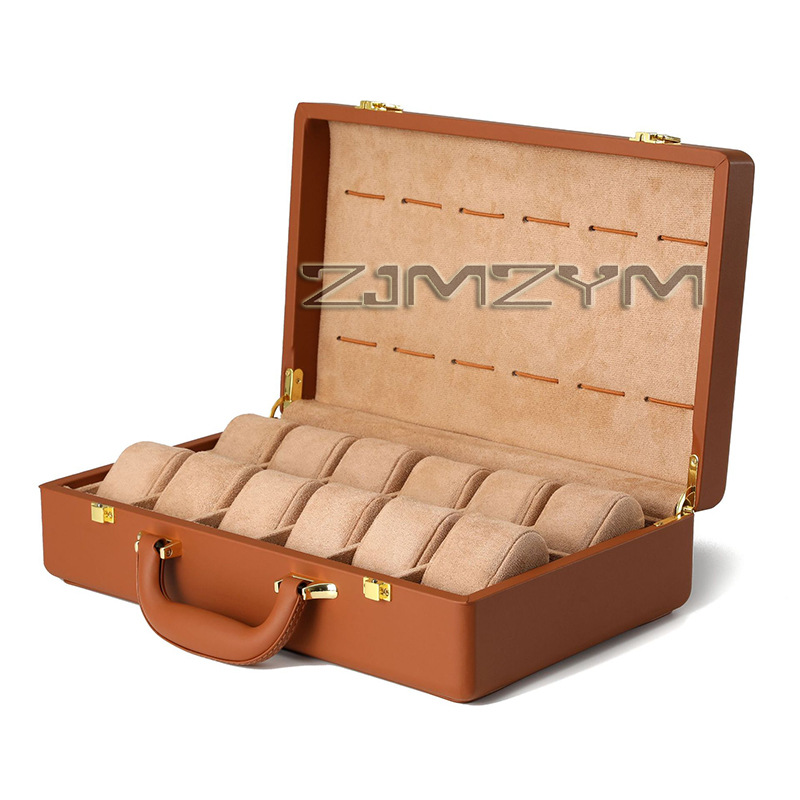 Luxury Watch Display Case - 12 Slots Watch Box Mens Watches