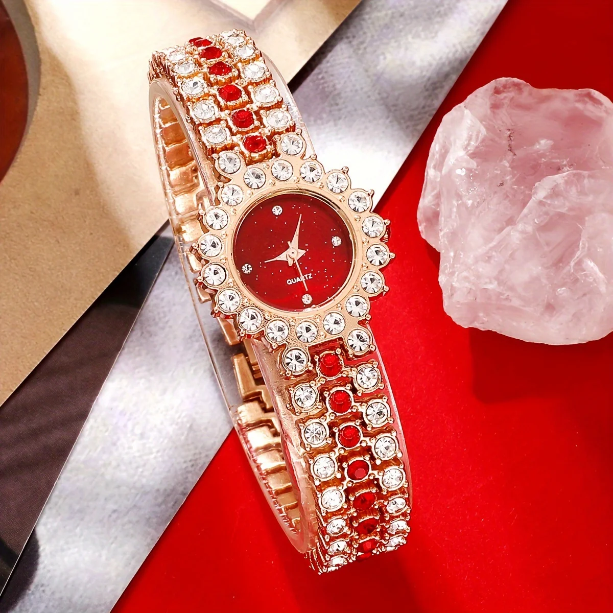 2pcs/set Women's Watch Luxury  - огляд і ціна Luxury Watch Gift For Her