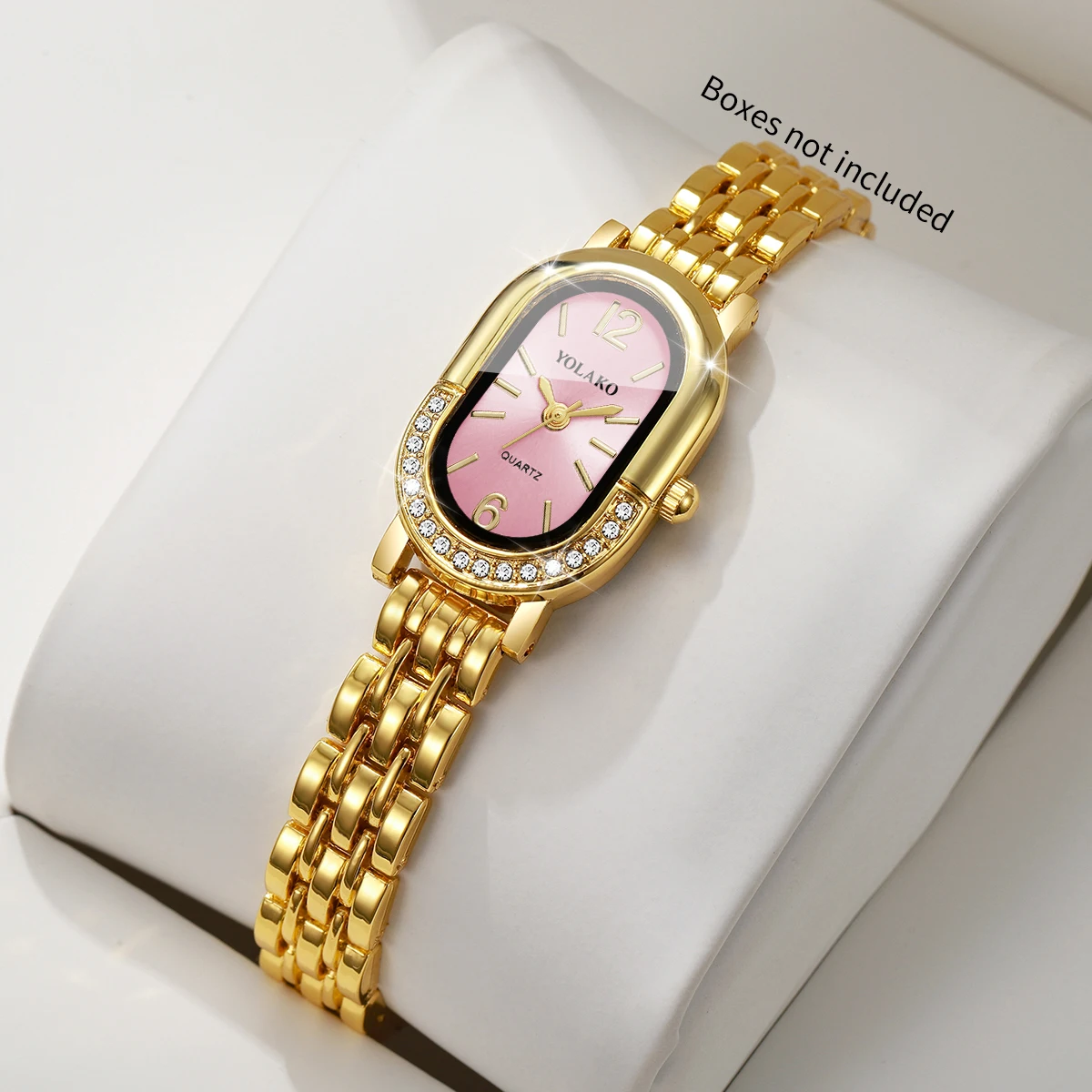 Luxury Rhinestone Women Quartz - огляд і ціна Luxury Watch Display Case