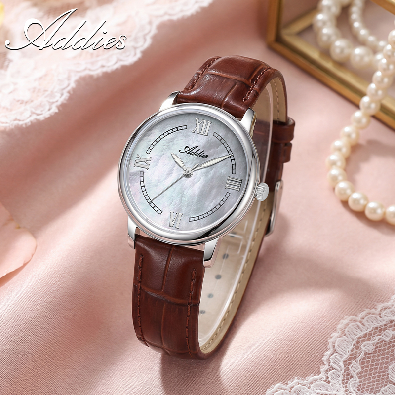 ADDIES Leather Quartz Woman Wa - огляд і ціна Luxury Watch Display Case