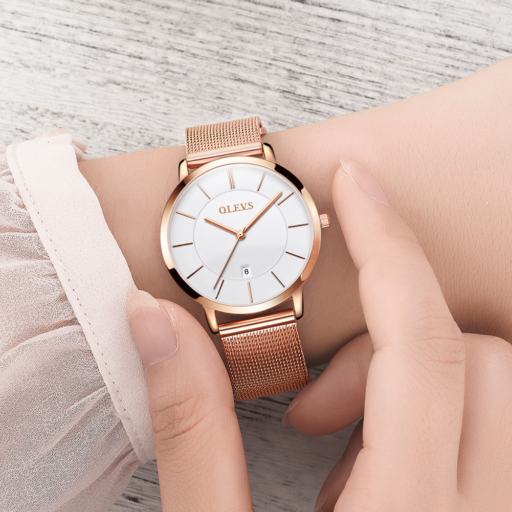 OLEVS Watches For Women Quartz - огляд і ціна Luxury Watch Display Case