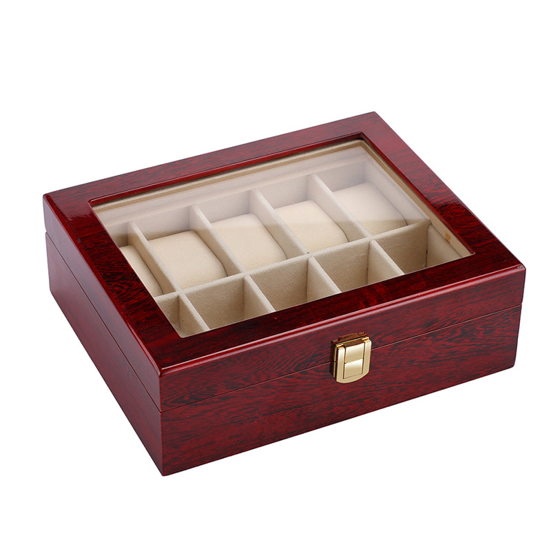 10 Grids Luxury Wooden Watch B - огляд і ціна Luxury Watch Grade