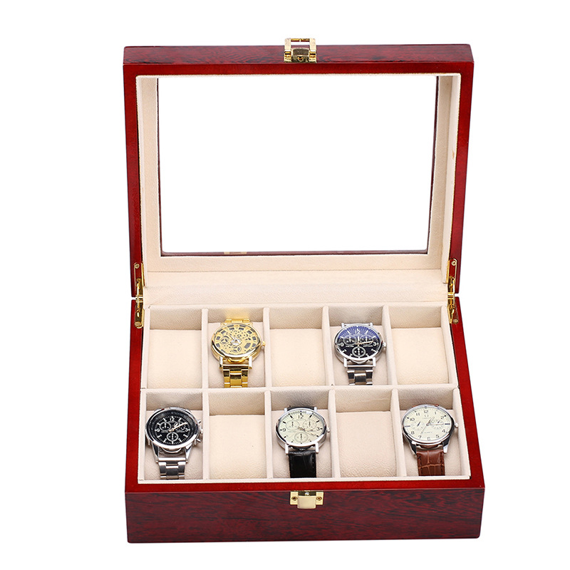 10 Grids Luxury Wooden Watch B - огляд і ціна Luxury Watch Grade
