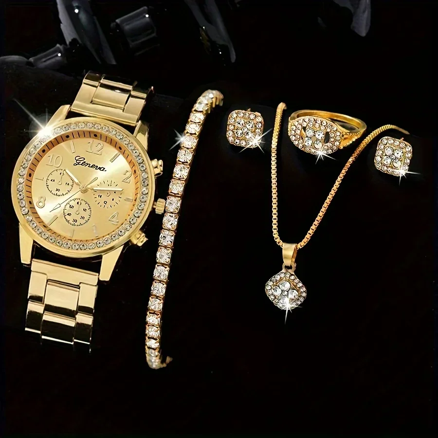 Luxury Rhinestone Quartz Watch - огляд і ціна Luxury Watch Gift For Her