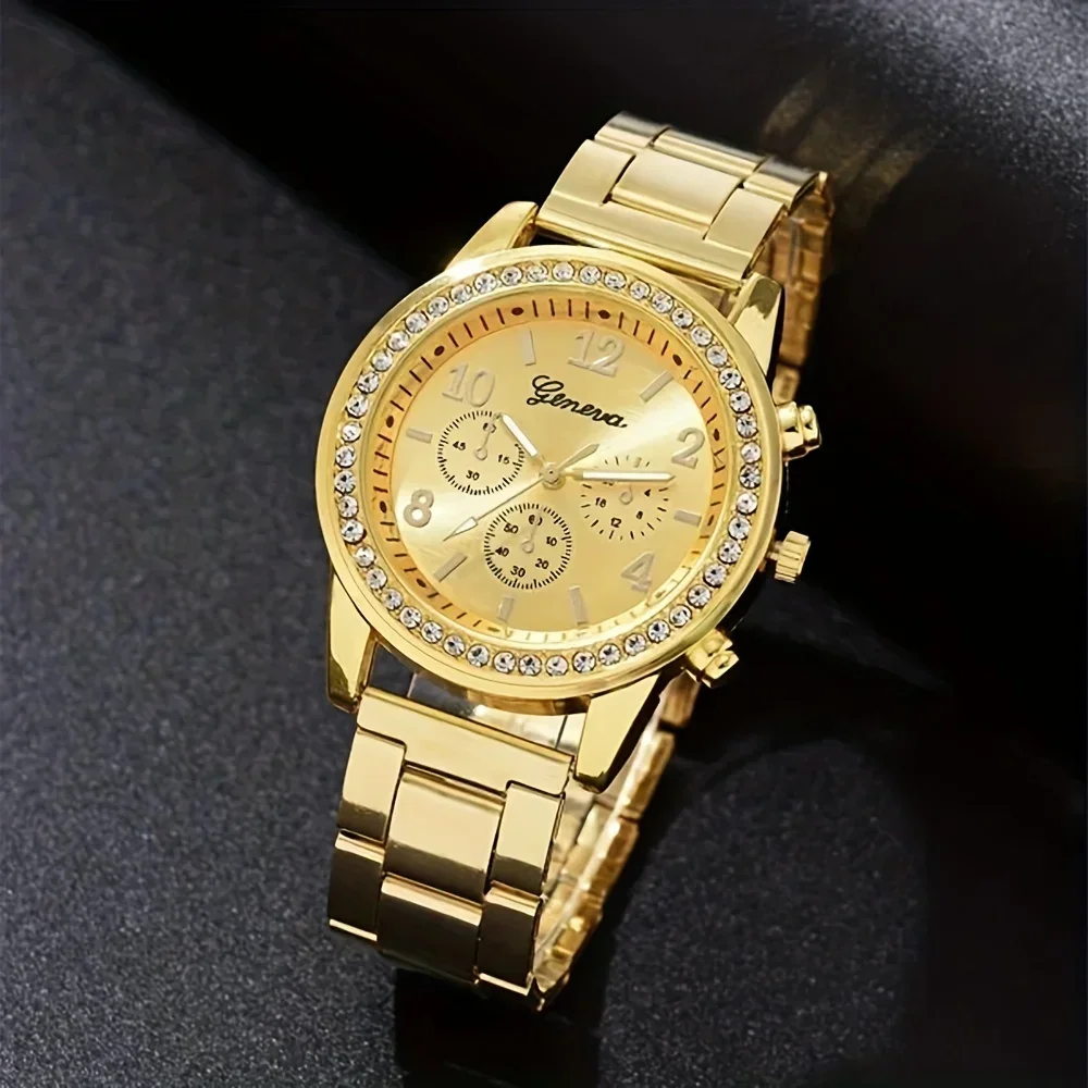 Luxury Rhinestone Quartz Watch - огляд і ціна Luxury Watch Gift For Her