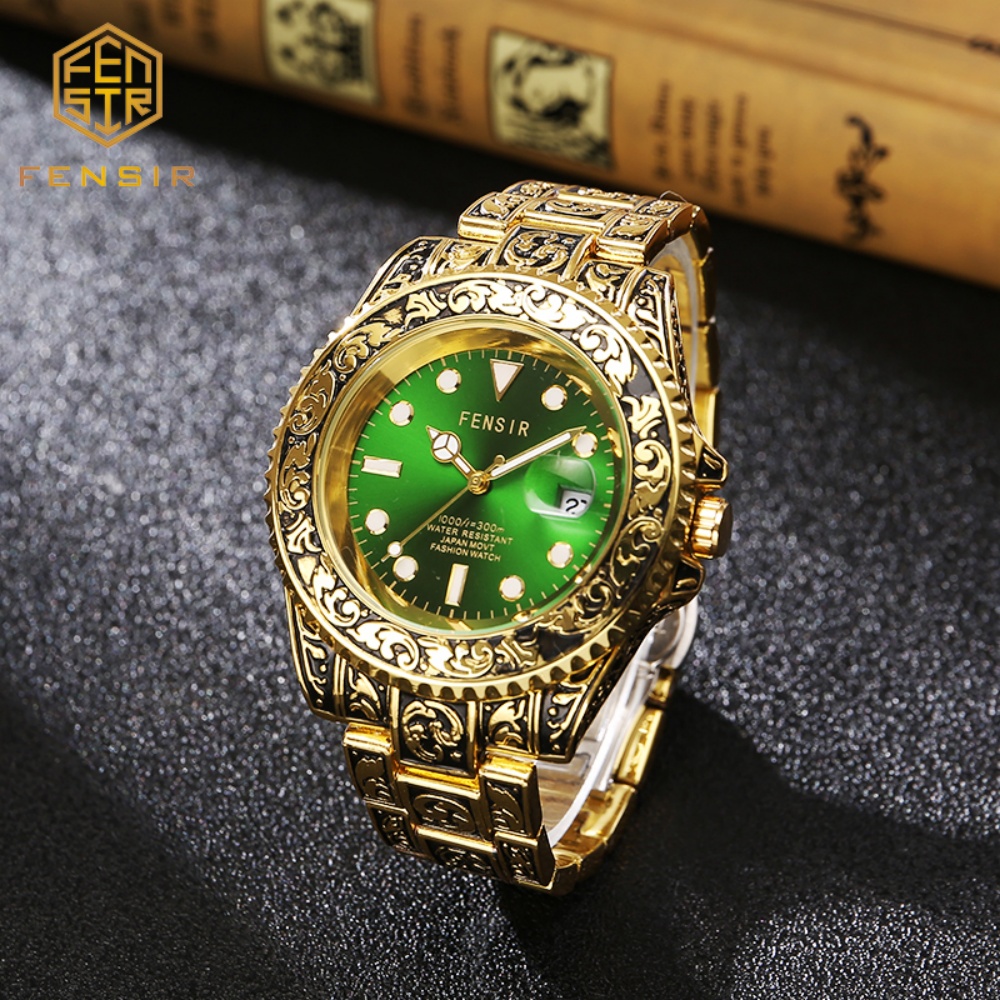 Vintage Embossed Men's Quartz  - огляд і ціна Luxury Watch And Price