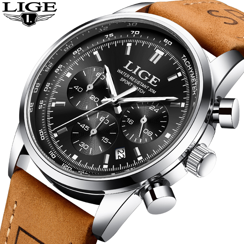 LIGE Outdoor Luxury Quartz Wat - огляд і ціна Luxury Watch Strap