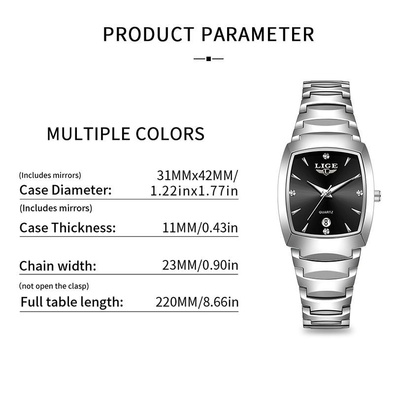 LIGE Watch women Business Luxu - огляд і ціна Luxury Watch