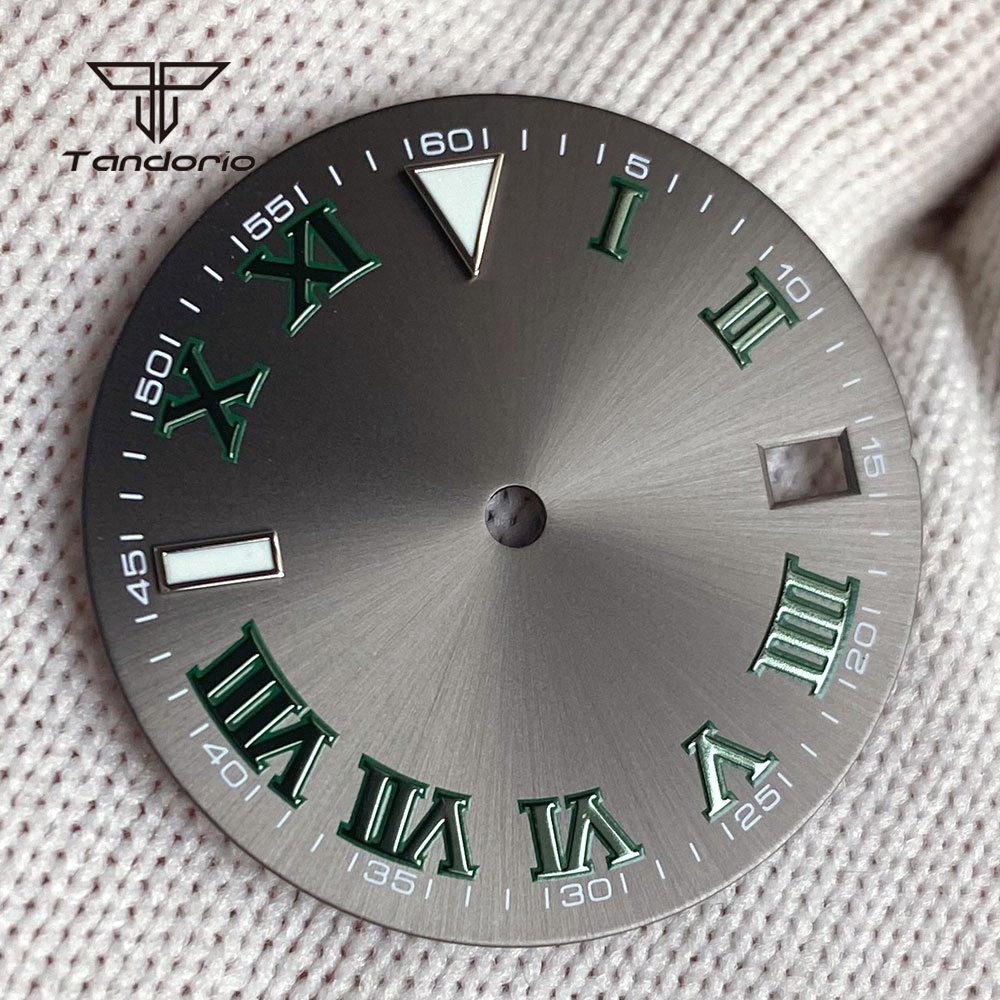29mm Grey Sunburst Watch Dial  - огляд і ціна Luxury Watch Face