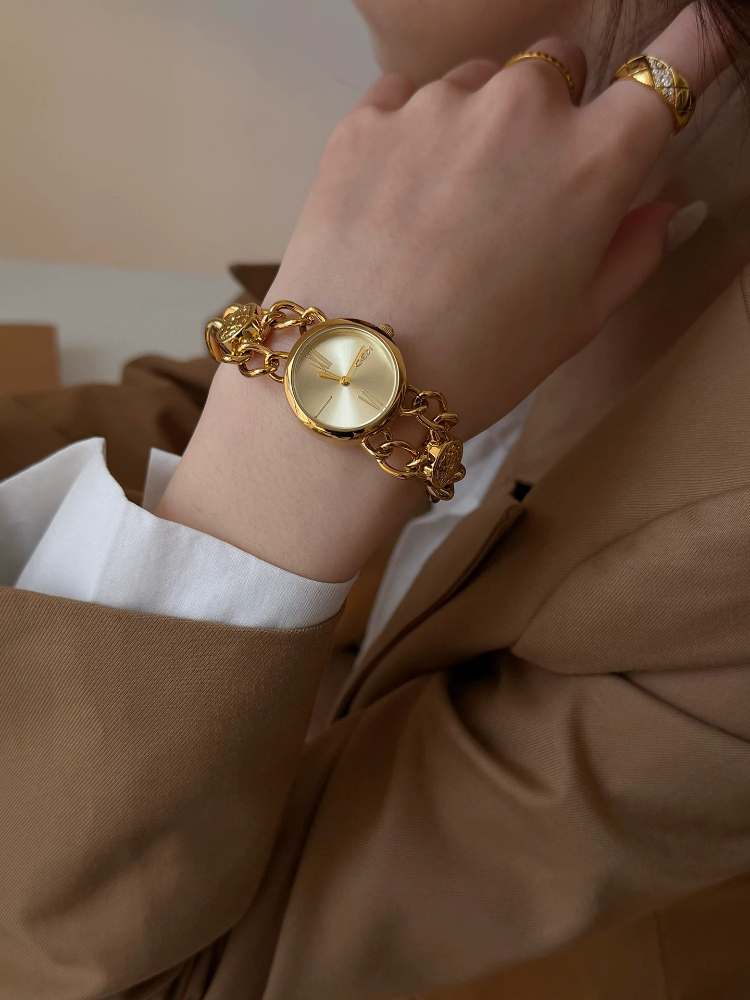 Elegant Minimalist Gold 22mm W - огляд і ціна Luxury Watch Gift For Her
