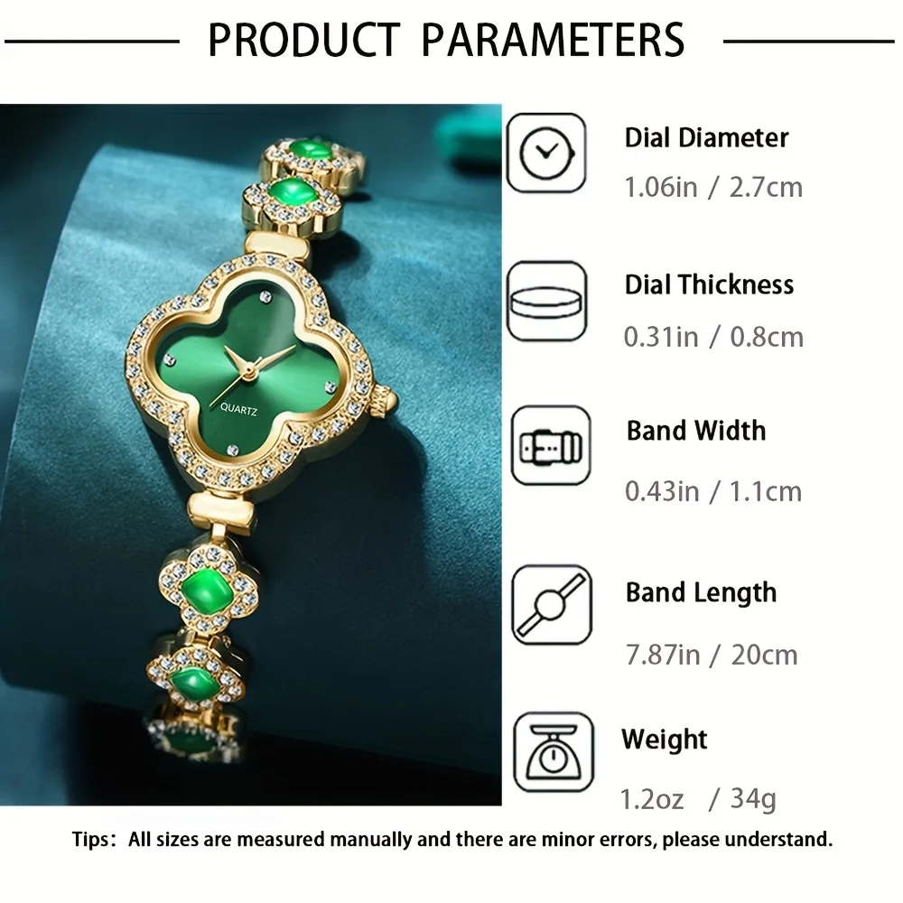 2pcs/set Women's Watch Luxury  - огляд і ціна Luxury Watch Gift For Her