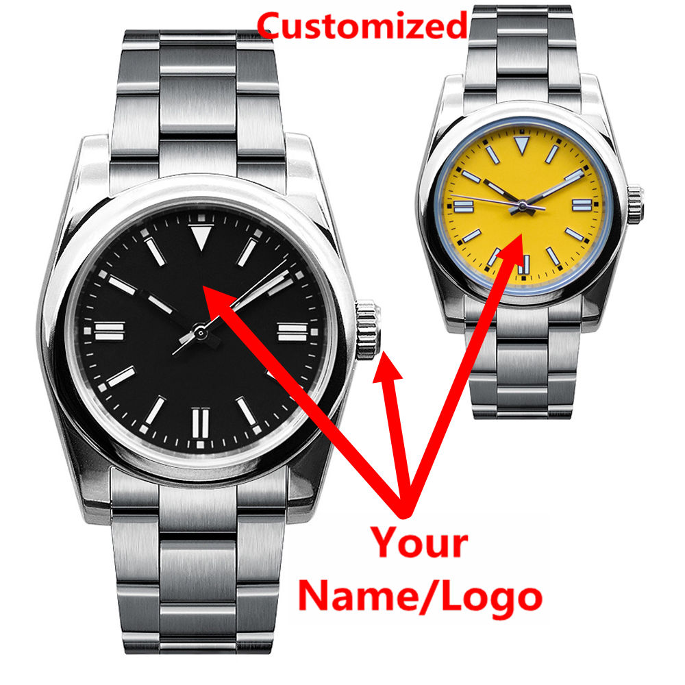 Custom Logo Mens Watch Sapphir - огляд і ціна Luxury Watch Quality