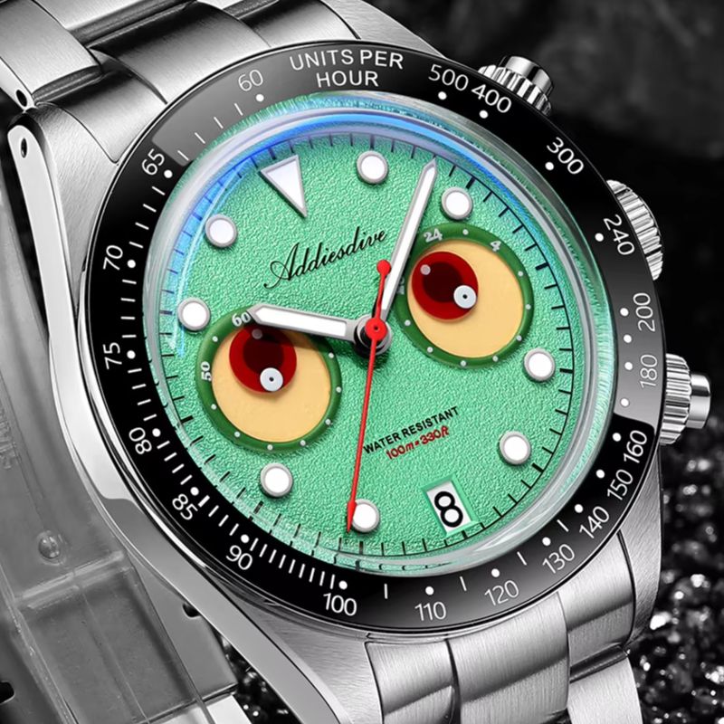 ADDIESDIVE Chronograph Quartz  - огляд і ціна Luxury Watch Makes