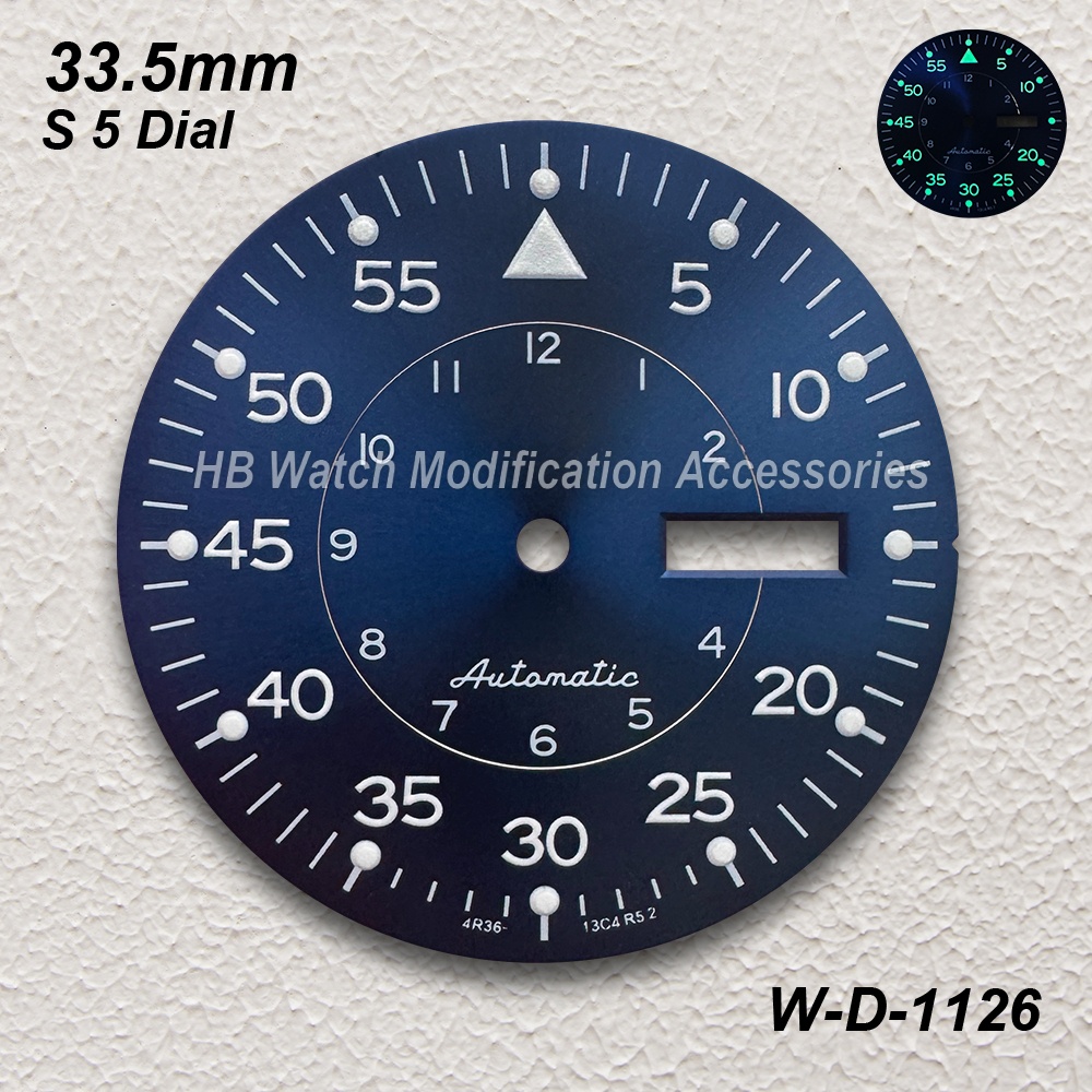 33.5mm S 5 Logo Sunray Dial Fi - огляд і ціна Luxury Watch Face