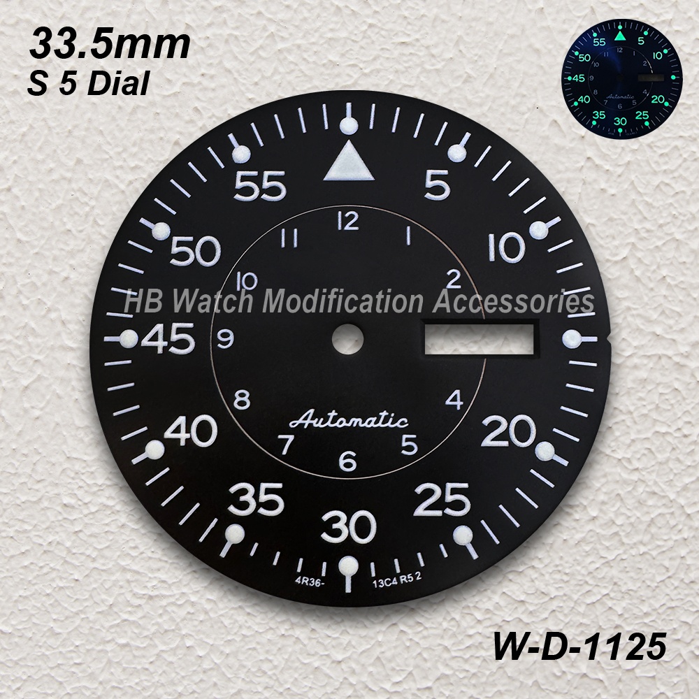 33.5mm S 5 Logo Sunray Dial Fi - огляд і ціна Luxury Watch Face