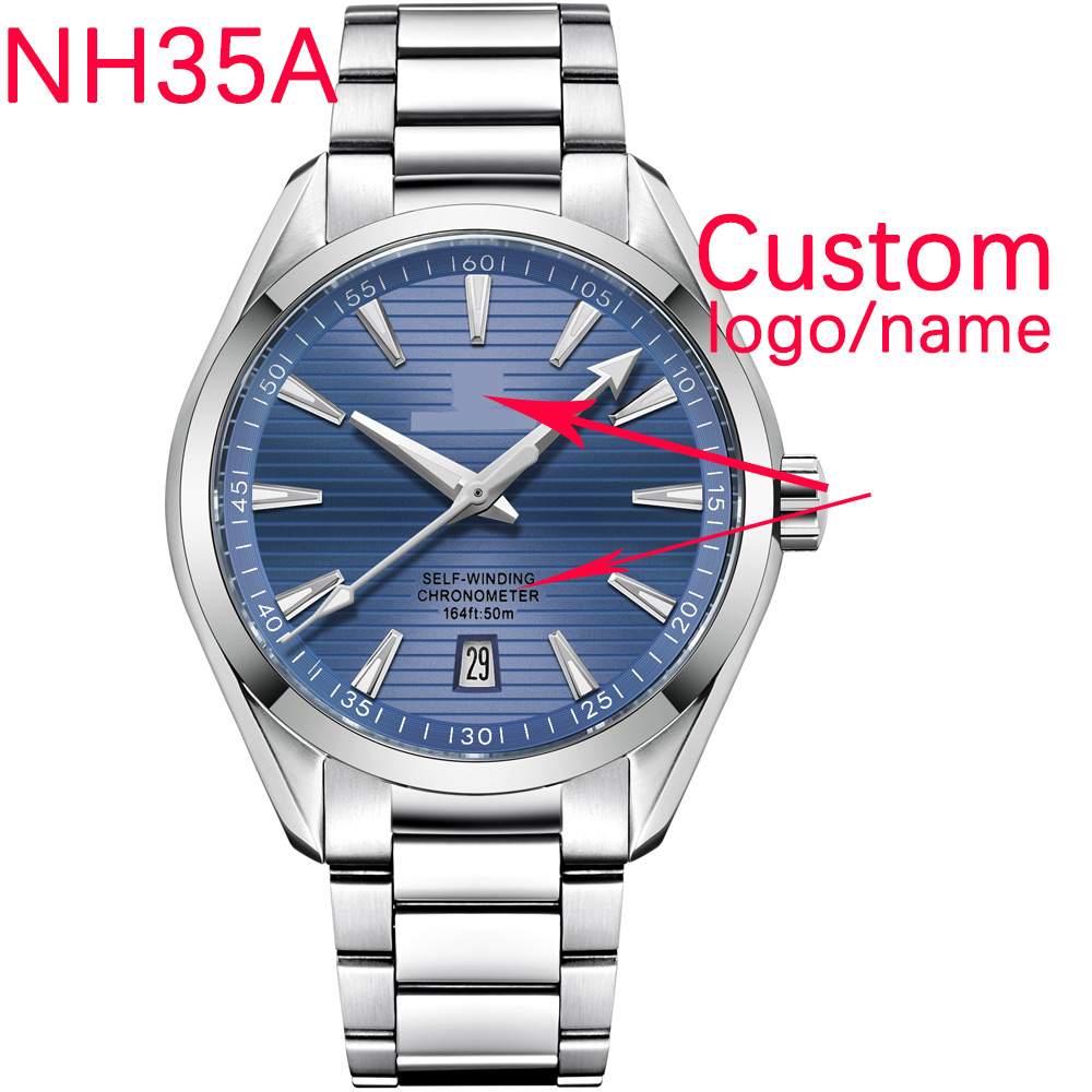Luxury NH35 Movt Custom Logo 4 - огляд і ціна Luxury Watch Quality