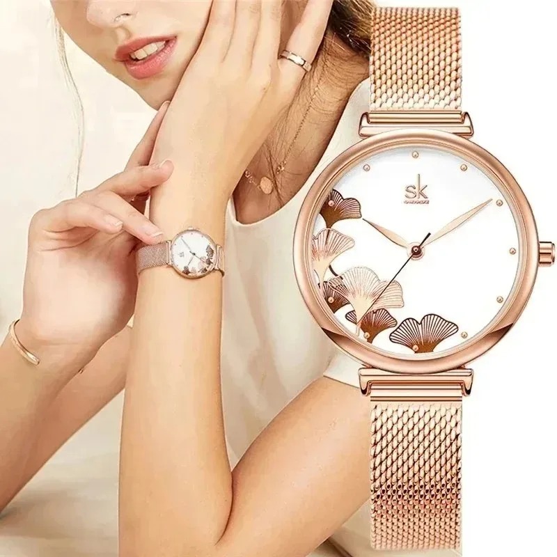 Luxury Women's Ginkgo Leaf Wat - огляд і ціна Luxury Watch Gift For Her