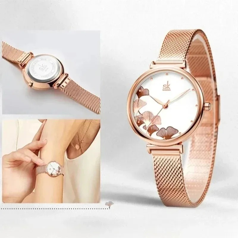 Luxury Women's Ginkgo Leaf Wat - огляд і ціна Luxury Watch Gift For Her