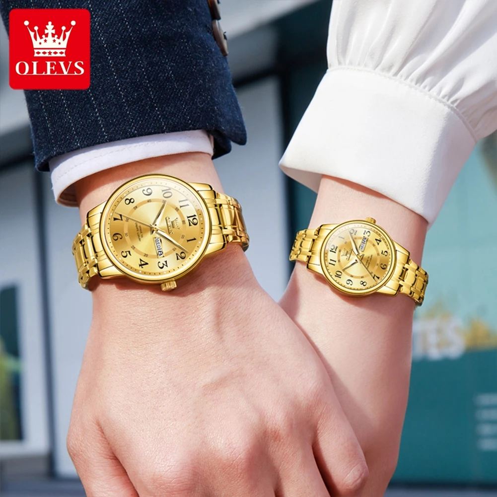 OLEVS 2891 Original Quartz Cou - огляд і ціна Luxury Watch Gift For Her