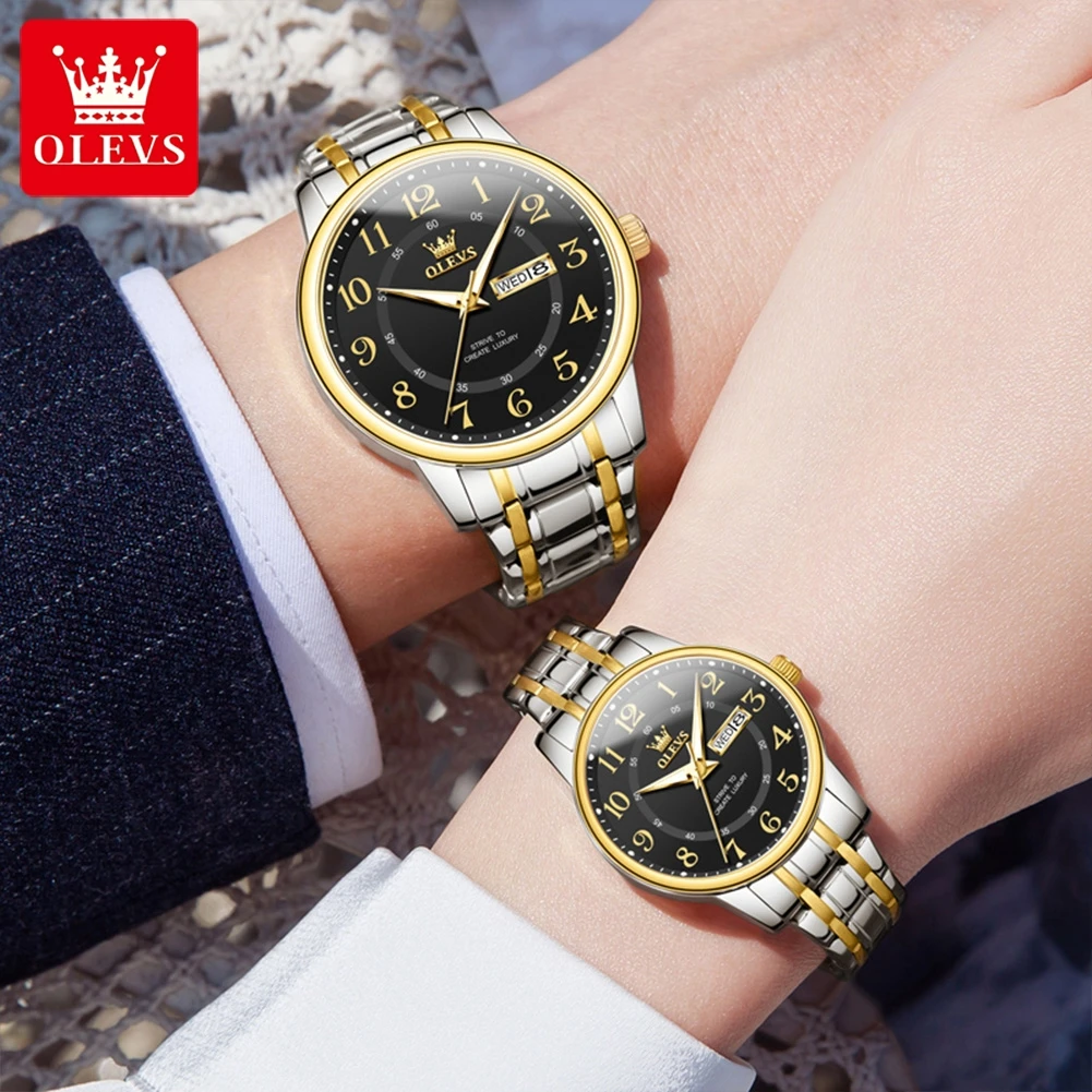 OLEVS 2891 Original Quartz Cou - огляд і ціна Luxury Watch Gift For Her