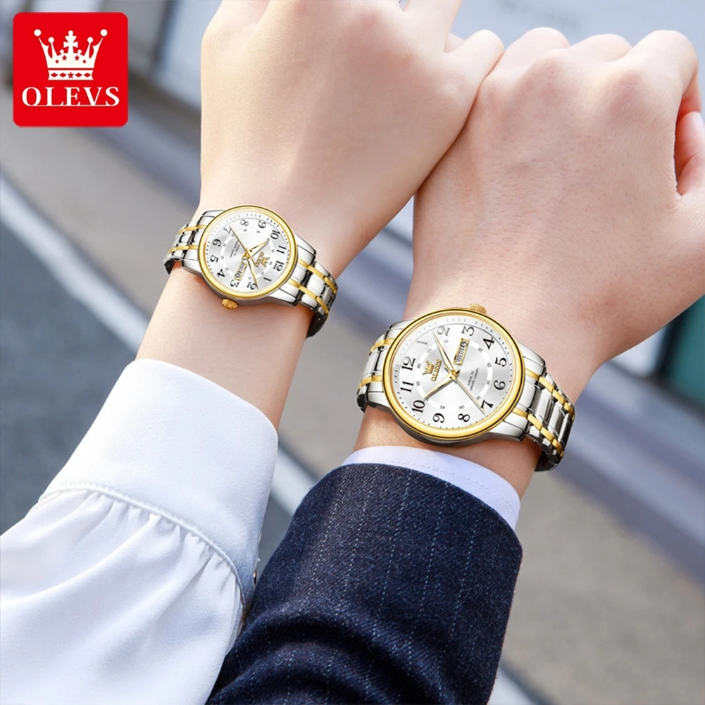 OLEVS 2891 Original Quartz Cou - огляд і ціна Luxury Watch Gift For Her