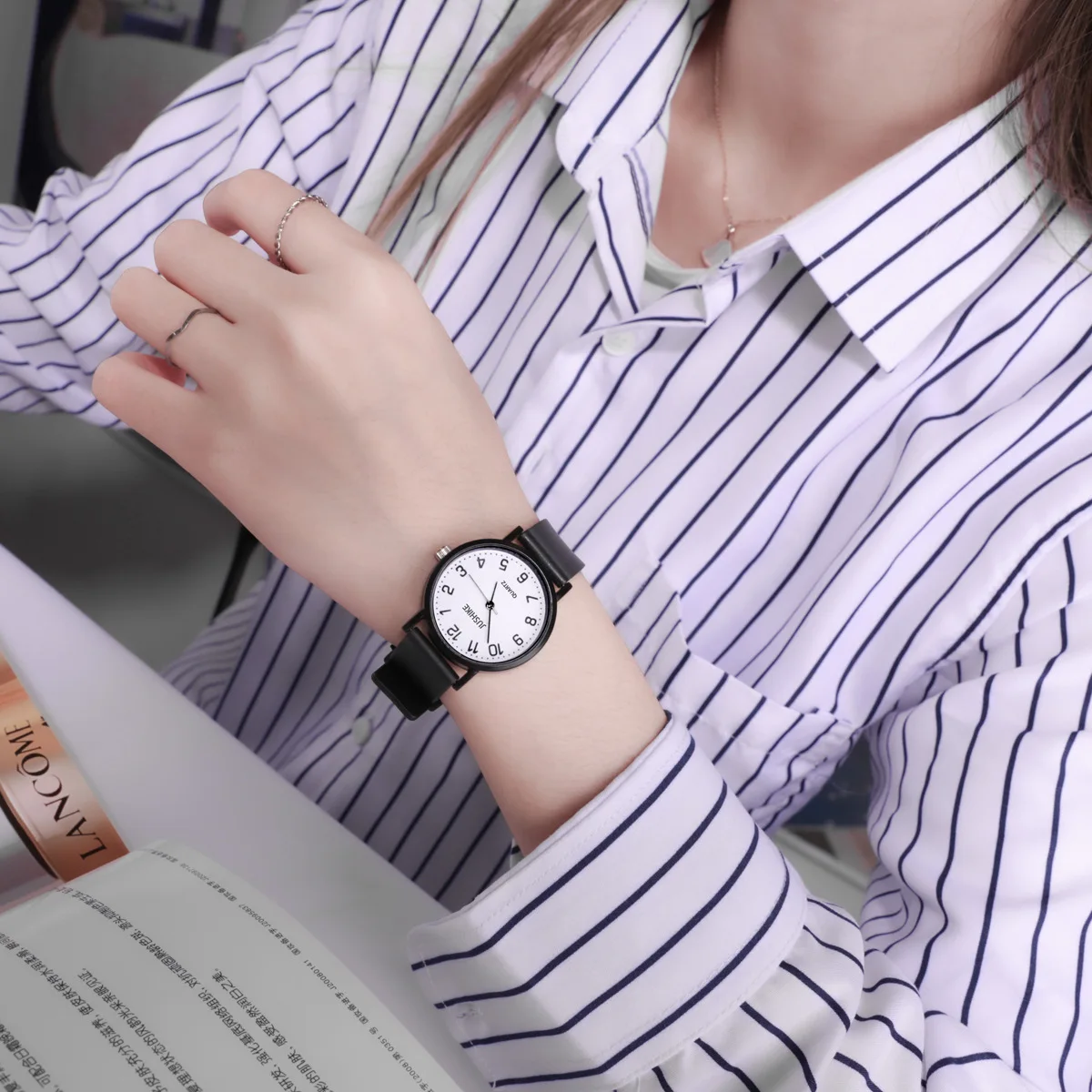 Simple Black Watch Quartz Watc - огляд і ціна Luxury Watch Quality