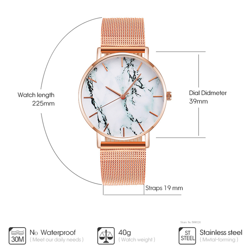 2020 Fashion Popular Marble Wa - огляд і ціна Luxury Watch And Price